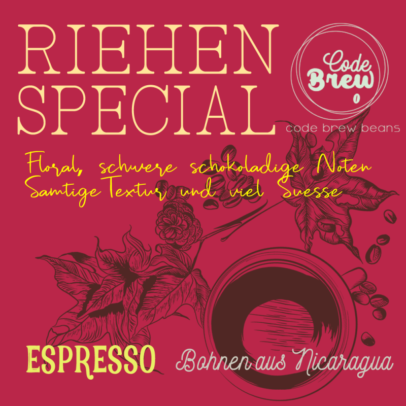 Riehen Spezial für Espresso. Ein Single Origin aus Nicaragua